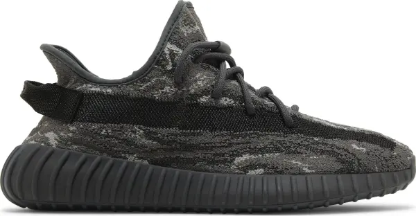 Кроссовки Adidas YEEZY BOOST 350 V2 темно-серо-черные ID4811