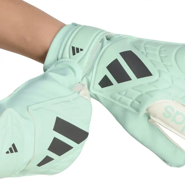 Вратарские перчатки детские Adidas COPA CLUB JR мятно-бежевые KE9735