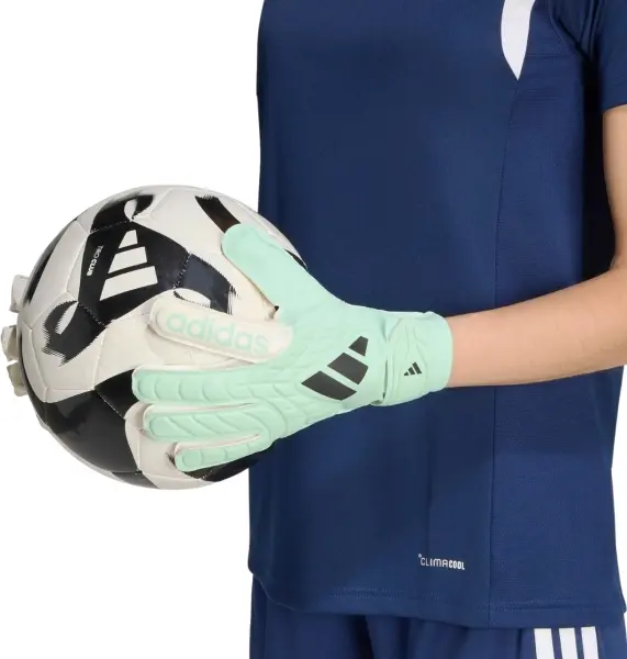Вратарские перчатки детские Adidas COPA CLUB JR мятно-бежевые KE9735