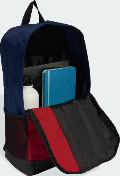 Рюкзак Adidas LINEAR COLORBLOCK 22L темно-синьо-бежево-червоний KE5541