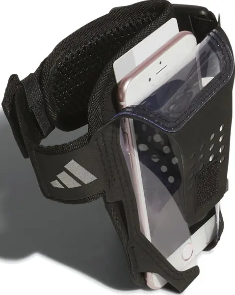 Чехол для телефона на руку Adidas RUNNING 2-WAY MOBILE HOLDER 0,25L черный IT2055