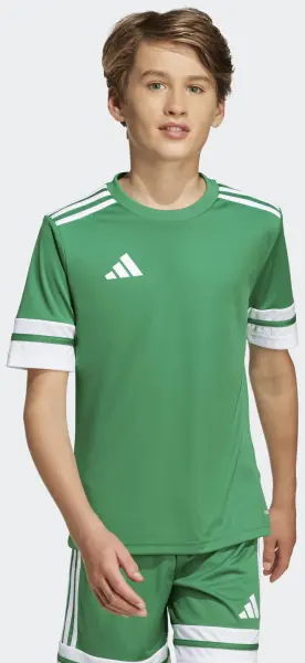 Футболка джерсі дитяча Adidas SQUADRA 25 JERSEY зелено-біла JN7486