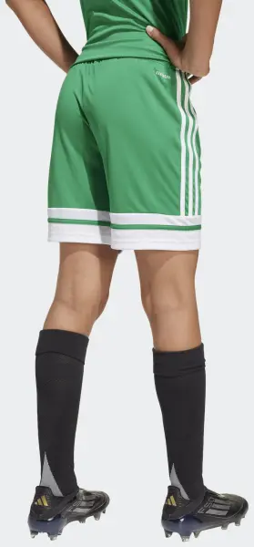 Шорти футбольні дитячі Adidas SQUADRA 25 SHORTS зелено-білі JN7484