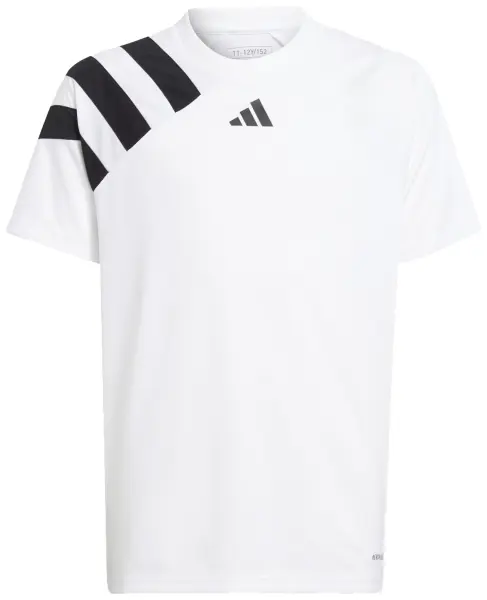 Футболка джерсі дитяча Adidas FORTORE 23 JERSEY біло-чорна IK5742