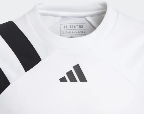 Футболка джерсі дитяча Adidas FORTORE 23 JERSEY біло-чорна IK5742