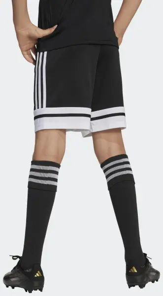 Шорти футбольні дитячі Adidas SQUADRA 25 SHORTS чорно-білі JJ2417