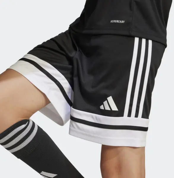 Шорти футбольні дитячі Adidas SQUADRA 25 SHORTS чорно-білі JJ2417
