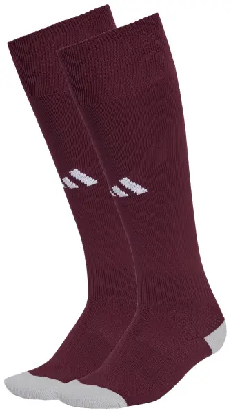Гетри футбольні Adidas MILANO 23 SOCKS бордово-білі IB7820
