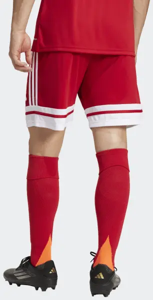 Шорти футбольні Adidas SQUADRA 25 SHORTS червоно-білі JE7745