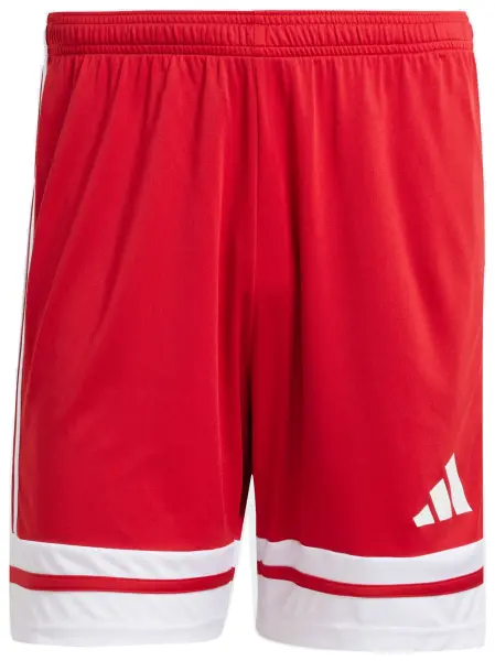 Шорти футбольні Adidas SQUADRA 25 SHORTS червоно-білі JE7745