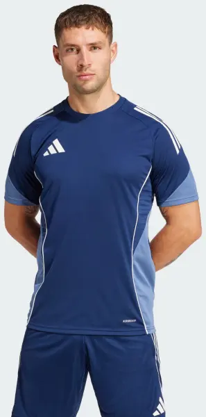 Футболка джерсі Adidas TIRO 25 COMPETITION TRAINING JERSEY темно-синьо-блакитна JI6555