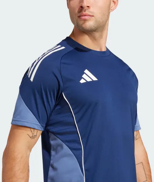 Футболка джерсі Adidas TIRO 25 COMPETITION TRAINING JERSEY темно-синьо-блакитна JI6555