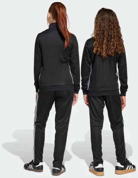 Спортивный костюм детский Adidas TIRO 25 ESSENTIALS TRACKSUIT черно-белый JD0625