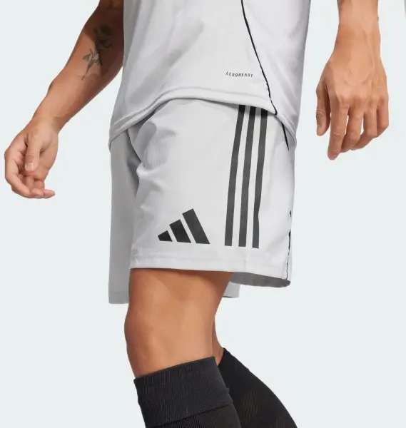Шорты футбольные Adidas TIRO 25 COMPETITION MATCH SHORTS светло-серые JG1059