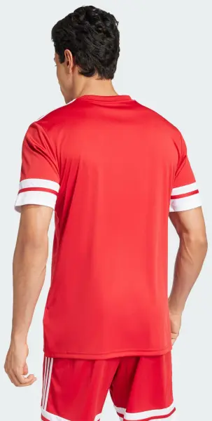 Футболка джерсі Adidas SQUADRA 25 JERSEY червоно-біла JE2601