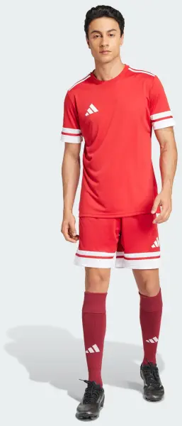Футболка джерсі Adidas SQUADRA 25 JERSEY червоно-біла JE2601