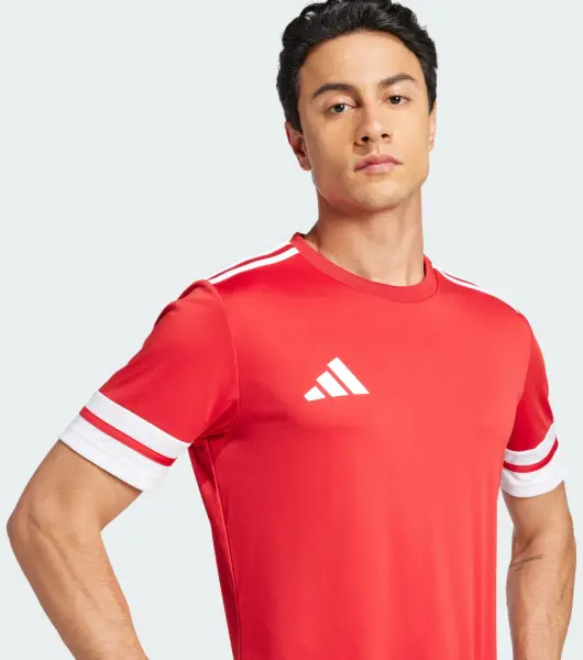 Футболка джерсі Adidas SQUADRA 25 JERSEY червоно-біла JE2601