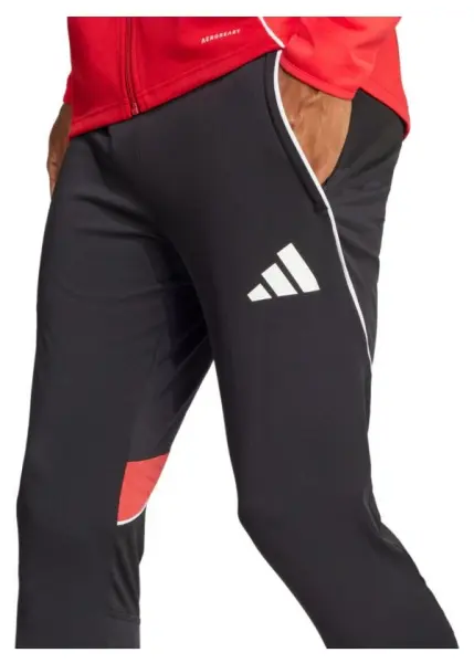 Спортивні штани Adidas TIRO 25 COMPETITION TRAINING PANTS чорно-червоні JI6496