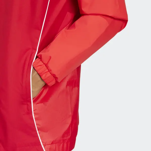 Ветровка Adidas TIRO 25 COMPETITION ALL WEATHER JACKET красно-бордовая JI6503