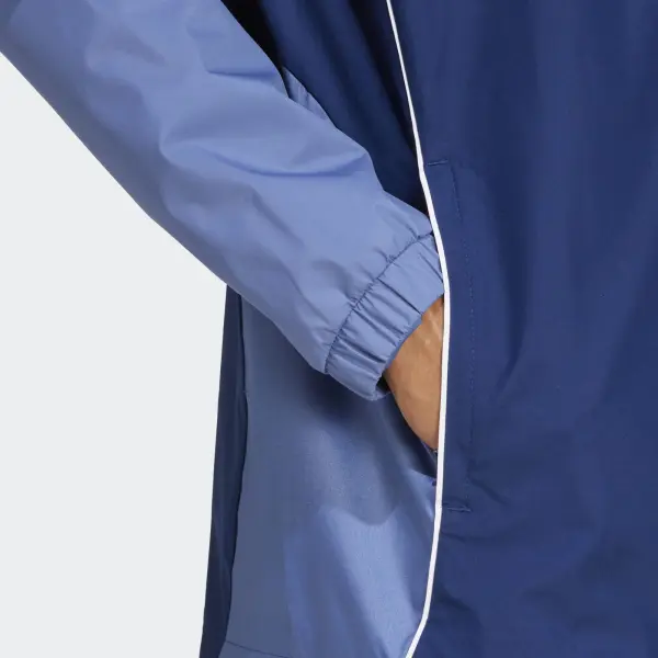 Ветровка Adidas TIRO 25 COMPETITION ALL WEATHER JACKET темно-сине-голубая JI6543