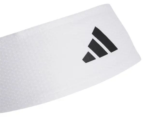 Повязка на голову Adidas TENNIS CLIMACOOL TIEBAND бело-черная JN6089