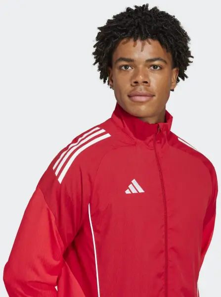 Олімпійка (майстерка) Adidas TIRO 25 COMPETITION PRESENTATION JACKET червоно-бордова JI6479