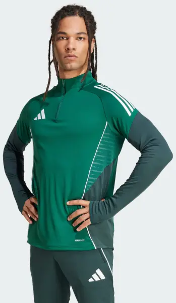 Реглан тренировочный Adidas TIRO 25 COMPETITION TRAINING TOP темно-зелено-зеленый JI8938