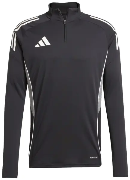 Реглан тренировочный Adidas TIRO 25 COMPETITION TRAINING TOP черно-серый JJ1515