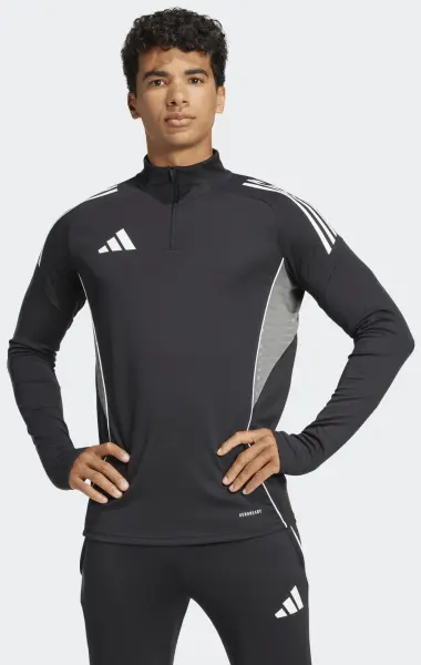 Реглан тренировочный Adidas TIRO 25 COMPETITION TRAINING TOP черно-серый JJ1515
