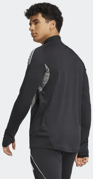 Реглан тренировочный Adidas TIRO 25 COMPETITION TRAINING TOP черно-серый JJ1515