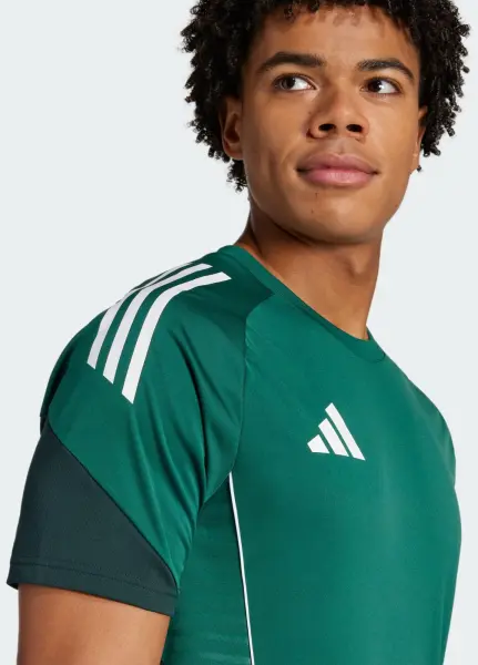 Футболка джерсі Adidas TIRO 25 COMPETITION TRAINING JERSEY темно-зелено-зелена JI8942