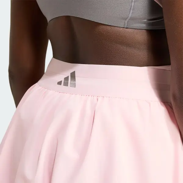 Спідниця тенісна жіноча Adidas TENNIS CLIMACOOL BUBBLE SKIRT PRO рожева KV7703