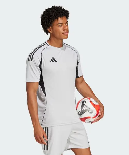 Футболка джерси Adidas TIRO 25 COMPETITION MATCH JERSEY светло-серая JF6081
