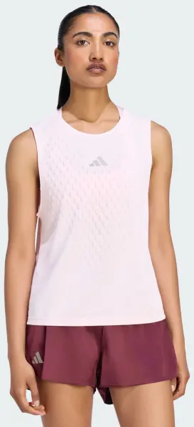Майка тенісна жіноча Adidas TENNIS CLIMACOOL+ 3D TANK PRO рожева KV7702