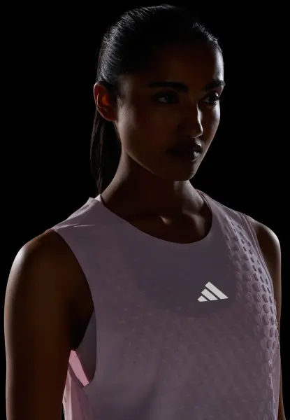 Майка тенісна жіноча Adidas TENNIS CLIMACOOL+ 3D TANK PRO рожева KV7702