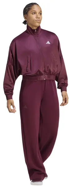 Олімпійка тенісна жіноча Adidas TENNIS CLIMACOOL COVER UP JACKET бордова KV4189