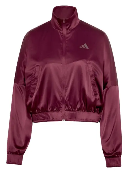 Олімпійка тенісна жіноча Adidas TENNIS CLIMACOOL COVER UP JACKET бордова KV4189