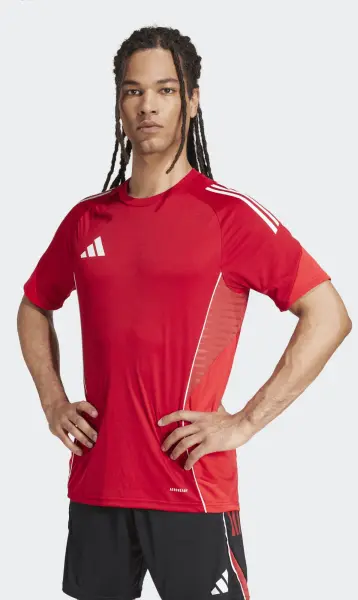 Футболка джерси Adidas TIRO 25 COMPETITION TRAINING JERSEY красно-бордовая JI6488