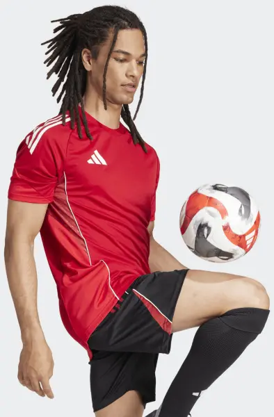 Футболка джерси Adidas TIRO 25 COMPETITION TRAINING JERSEY красно-бордовая JI6488