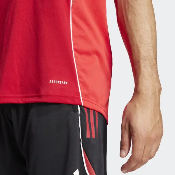 Футболка джерси Adidas TIRO 25 COMPETITION TRAINING JERSEY красно-бордовая JI6488