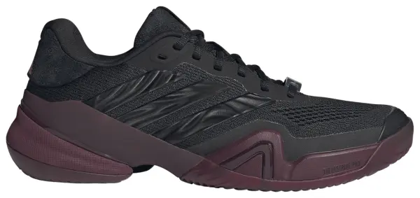 Кросівки тенісні Adidas BARRICADE 14 чорно-бордові KK4411