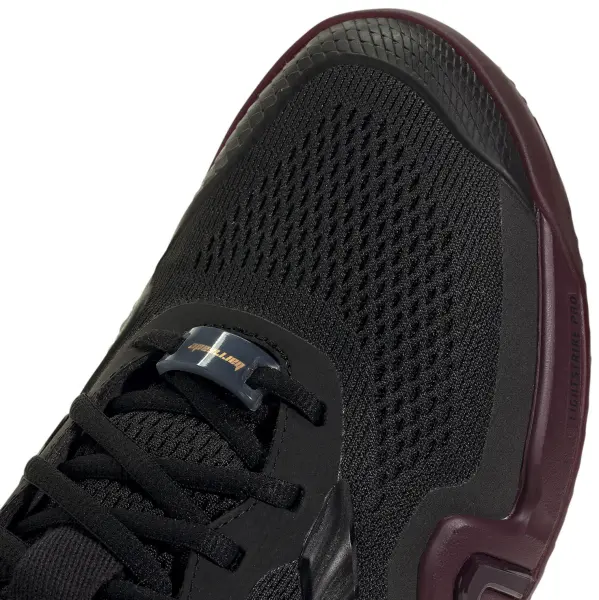 Кросівки тенісні Adidas BARRICADE 14 чорно-бордові KK4411