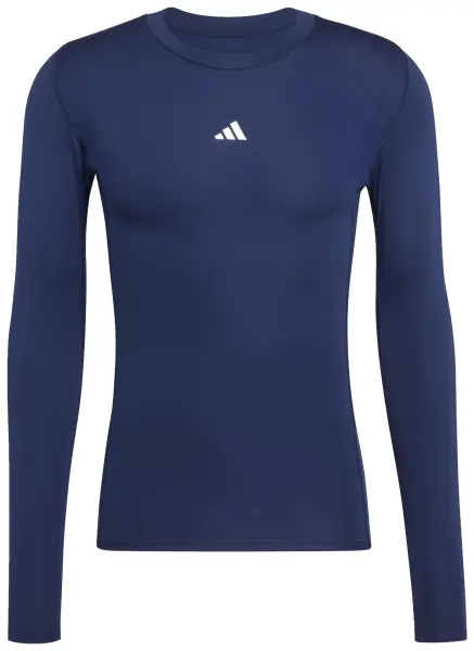 Компресійна футболка з довгим рукавом Adidas TECHFIT LONG SLEEVE TEE темно-синя KB0334