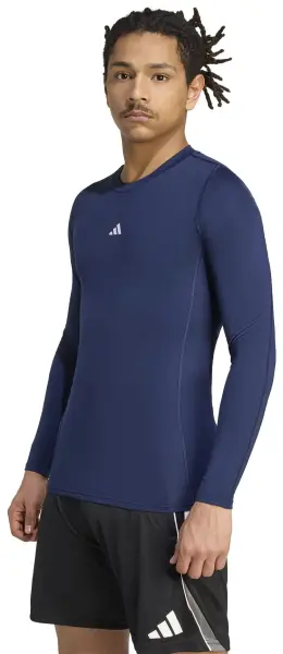 Компресійна футболка з довгим рукавом Adidas TECHFIT LONG SLEEVE TEE темно-синя KB0334