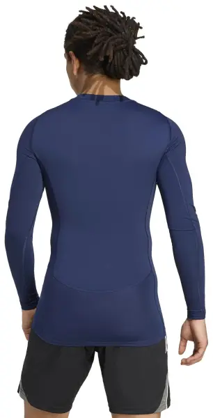 Компресійна футболка з довгим рукавом Adidas TECHFIT LONG SLEEVE TEE темно-синя KB0334