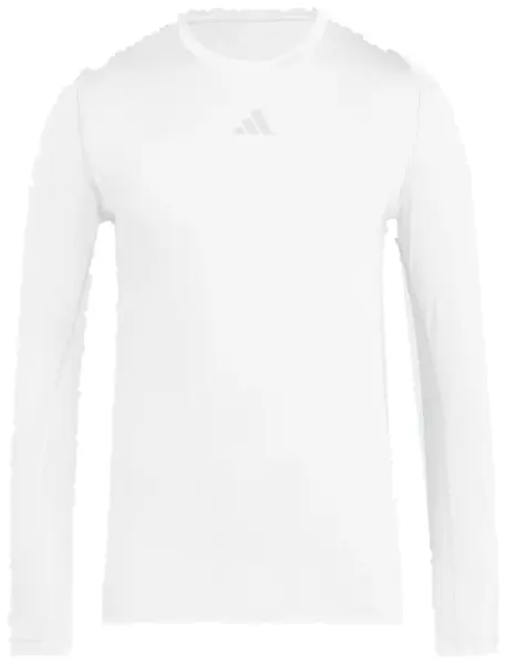 Компресійна футболка з довгим рукавом Adidas TECHFIT LONG SLEEVE TEE біла JP2920