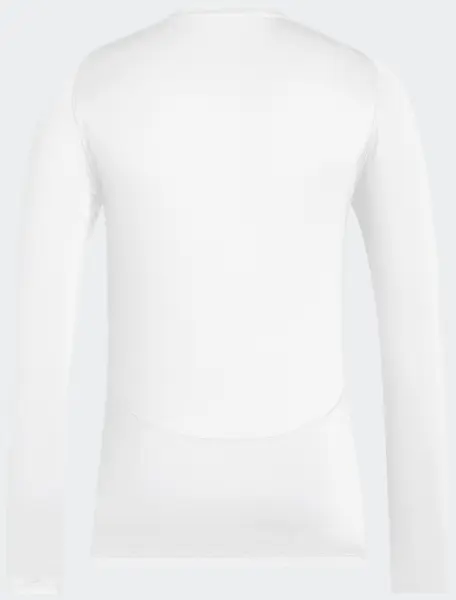 Компресійна футболка з довгим рукавом Adidas TECHFIT LONG SLEEVE TEE біла JP2920
