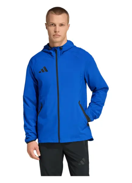 Вітровка Adidas TIRO TRAVEL WINDBREAKER синя KD3335