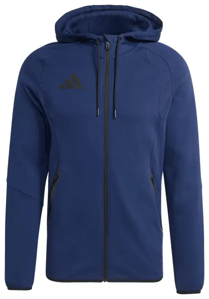 Толстовка Adidas TIRO TRAVEL SWEAT темно-синяя KF6078