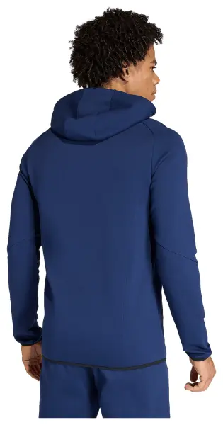 Толстовка Adidas TIRO TRAVEL SWEAT темно-синяя KF6078